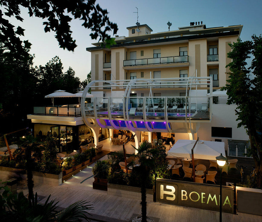 Hotel Boemia Riccione Buitenkant foto
